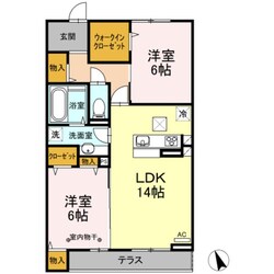 トタカ東小岩の物件間取画像